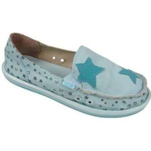    Sanuk Starlet Skay Blue Slip On Sidewalk Surfer