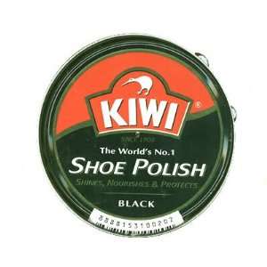  KIWI WAX SHOE POLISH SHINES NORISHES PROTECT BLACK 