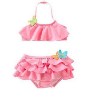 Baby Girls Swimwear Bather Bikini Swimsuit 2 9Y Swimming Costume Dress 