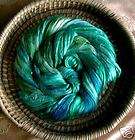Butterfly Bush hand dyed Top blue face silk Fiber 4oz items in Susans 