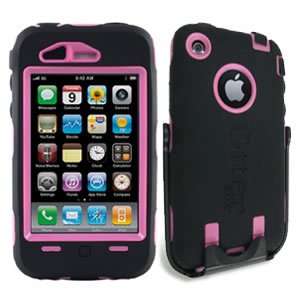   Series Case for iPhone 3G/3GS (Black/Pink)   Non Retail Packaging