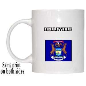  US State Flag   BELLEVILLE, Michigan (MI) Mug Everything 