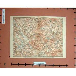  MAP GERMANY c1902 WUNSIEDEL BAYREUTH GOLDKRONACH: Home 