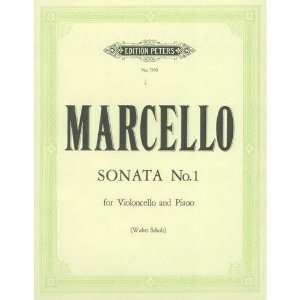  Marcello, Benedetto   Sonata No. 1 in F Major   Cello and 