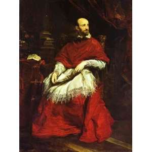   van Dyck   24 x 32 inches   Cardinal Bentivoglio