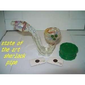  Metal Tobacco Pipe NEW with Cap & FREE Tobacco Pipe 