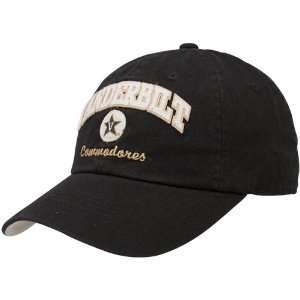Top of the World Vanderbilt Commodores Black Old Timer Adjustable Hat