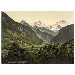   ,Monch,Eiger,Heimwehfluh,Bern,Switzerland,c1895: Home & Kitchen