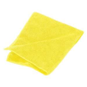 Carlisle 3633404 Yellow 16x16 Terry Microfiber Cleaning Cloth (Case 