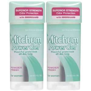 Mitchum for Women Clear Gel Antiperspirant & Deodorant Powder Fresh 3 