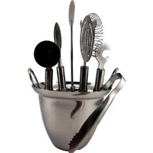 Home Bar Accessories Set of Cocktail Tools   8 Pieces:  