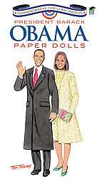 Presidential Barack Obama Paper Dolls by Tom Tierney 2009, Paperback 