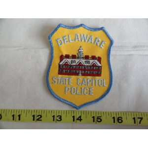  Delaware State Capitol Police Patch: Everything Else