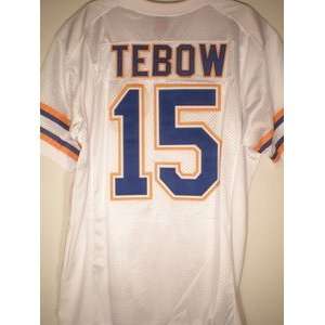 Tim Tebow Florida Gators Unsigned Authentic White Nike Jersey:  