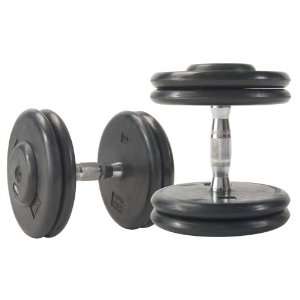  Power Systems 57520 Rubber Pro Style Dumbbell 20 lb 