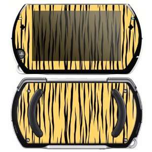 Tiger Print Decorative Protector Skin Decal Sticker for Sony 