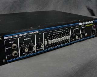 Hartke 3500 Bass Amp Amplifier Head  