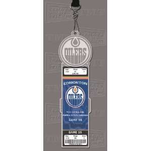  Edmonton Oilers Engraved Ticket Holder: Sports & Outdoors