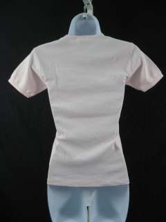 PETIT BATEAU Cotton Pink Short Sleeve T Shirt Top Small  