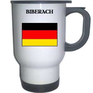  Germany   BIBERACH White Stainless Steel Mug Everything 