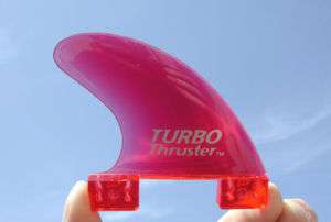 Turbo Thruster side bites red fits FCS plugs set of 2  