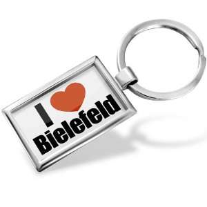  Keychain I Love Bielefeld region: North Rhine Westphalia 