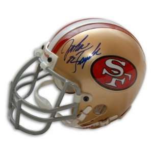 John Taylor Autographed/Hand Signed San Francisco 49ers Mini Helmet