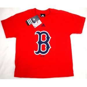  Adidas Boston Red Sox Youth Extra Large Size 18 20 T shirt Team Logo 