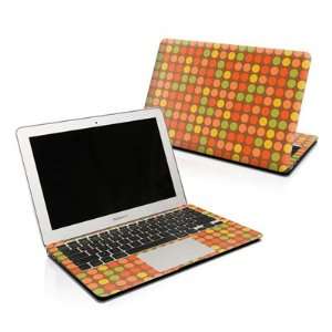 Big Dots Brown Design Protector Skin Decal Sticker for Apple MacBook 