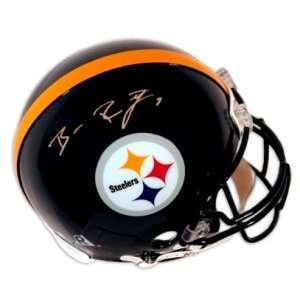  Ben Roethlisberger Signed Pro Steelers Helmet: Sports 