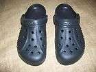 crocs baya black mens sz 7 womens sz 9 one