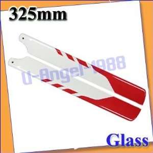  2x 325mm main blade 400 align trex 450 helicopter rw+ 