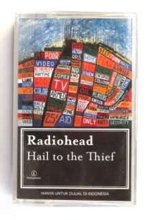 Radiohead Hail to Thief NEW Sealed Indonesia Cassette  