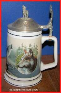 Longton Crown TIMBER WOLF LORD OF THE WILDERNESS Stein  