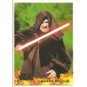  Star Wars Revenge of the Sith Darth Sidious Trading Card 