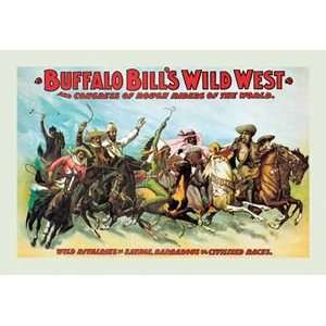 Buffalo Bill Wild Rivalries of Savage, Barbarous and Civilized Races 