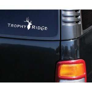  Trophy Ridge Window Decal (9 Inch X 3.5 Inch) Sports 
