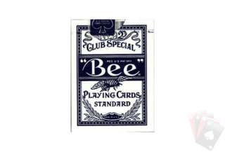 This listing for 1 Deck of Bee Club Special Number 92 Blue Playing 