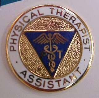 Physical Therapist Assistant Medical Emblem Pin NIB  