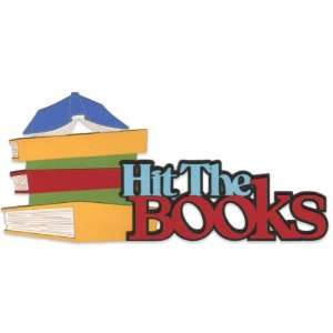  Hit The Books Laser Die Cut Arts, Crafts & Sewing