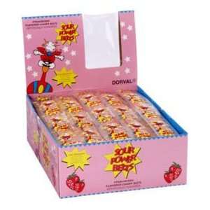 Sour Power Belts Strawberry   Dorval Trading Co