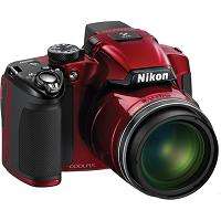 Nikon Coolpix P510 16.1 MP Red Digital Camera  