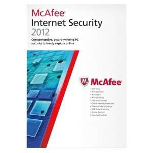  Mcafee  McAfee Internet Security 2012 1 Year 1 