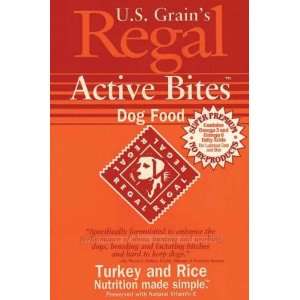  Regal Active Bites Dry Dog Food (30lb Bag): Pet Supplies
