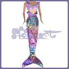 new stylish sexy mermaid dress gown bra tail for barbie