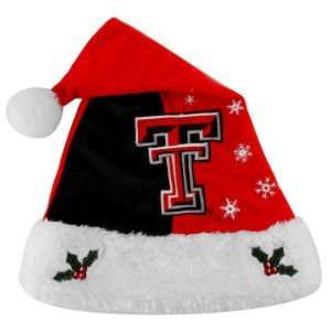  Texas Tech Red Raiders 2011 Team Logo Santa Hat: Sports 