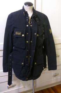 JCrew $795 Belstaff Trialmaster jacket M black coat che guevara  
