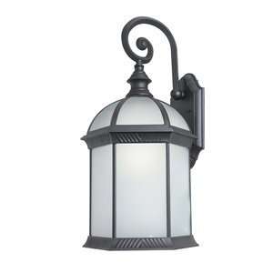  Woodbridge Lighting 61034WL BKP Fluorescent Glenwood 