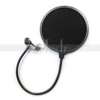   Mic Wind Screen Pop Filter Mask Shied For PC Laptop Computer  