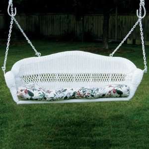  Wicker Swing Patio, Lawn & Garden